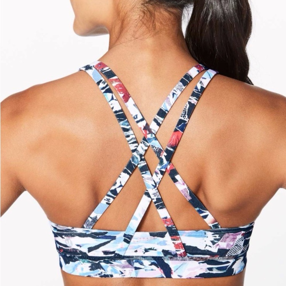 Lululemon Energy Bra Culture Clash Multi Black